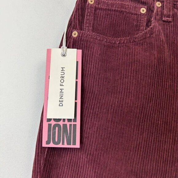 NEW Aritzia Denim Forum 90s Joni High Rise Loose Corduroy Jeans Womens Size 28 - Picture 4 of 14